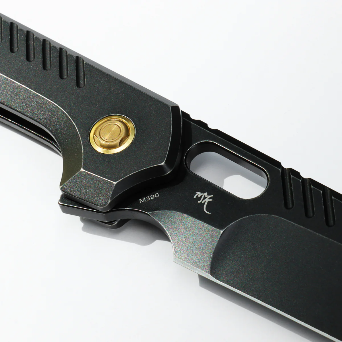 RSKAOS - Top Liner Lock (3.46" M390 Wharncliffe Blade & Titanium Handle) - MHET1 - Image 9