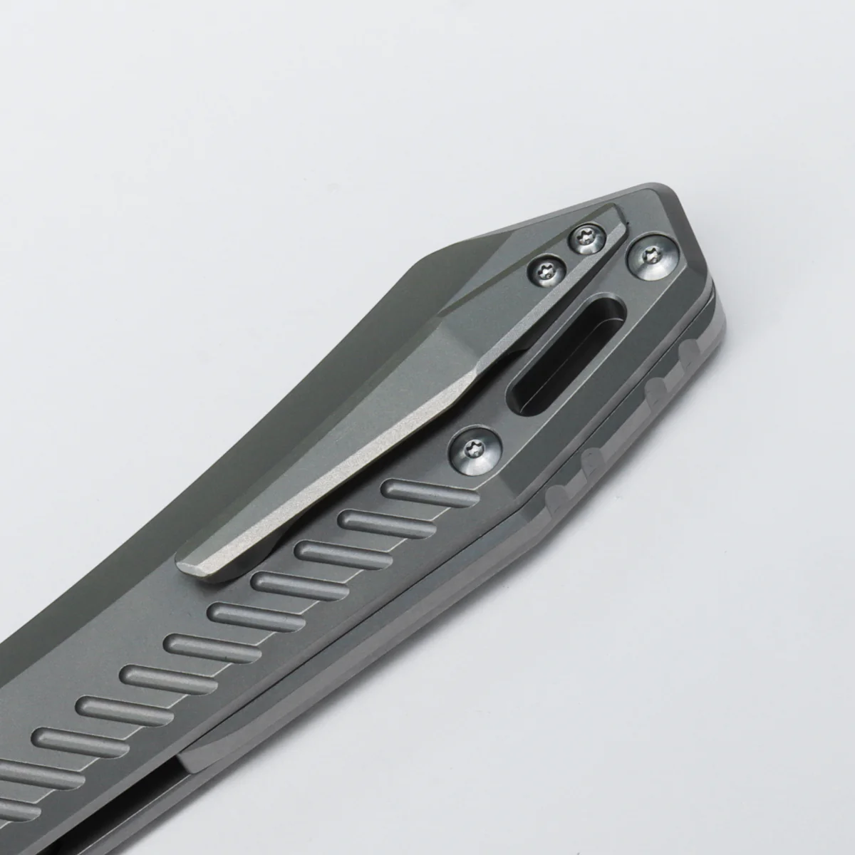 RSKAOS - Top Liner Lock (3.46" M390 Wharncliffe Blade & Titanium Handle) - MHET2 - Image 8