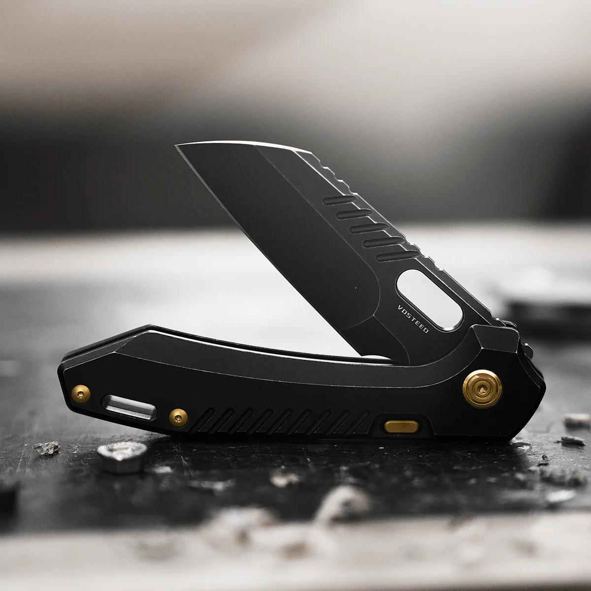RSKAOS - Top Liner Lock (3.3" M390 Sheepsfoot Blade & Titanium Handle) - MHET3 - Image 10