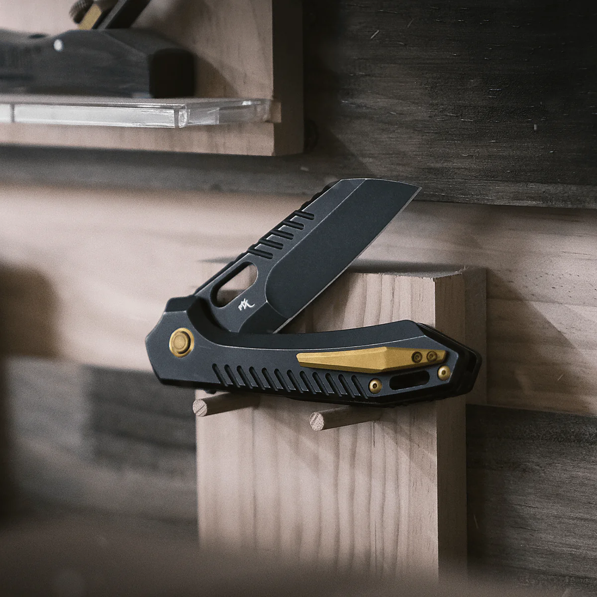 RSKAOS - Top Liner Lock (3.3" M390 Sheepsfoot Blade & Titanium Handle) - MHET3 - Image 11