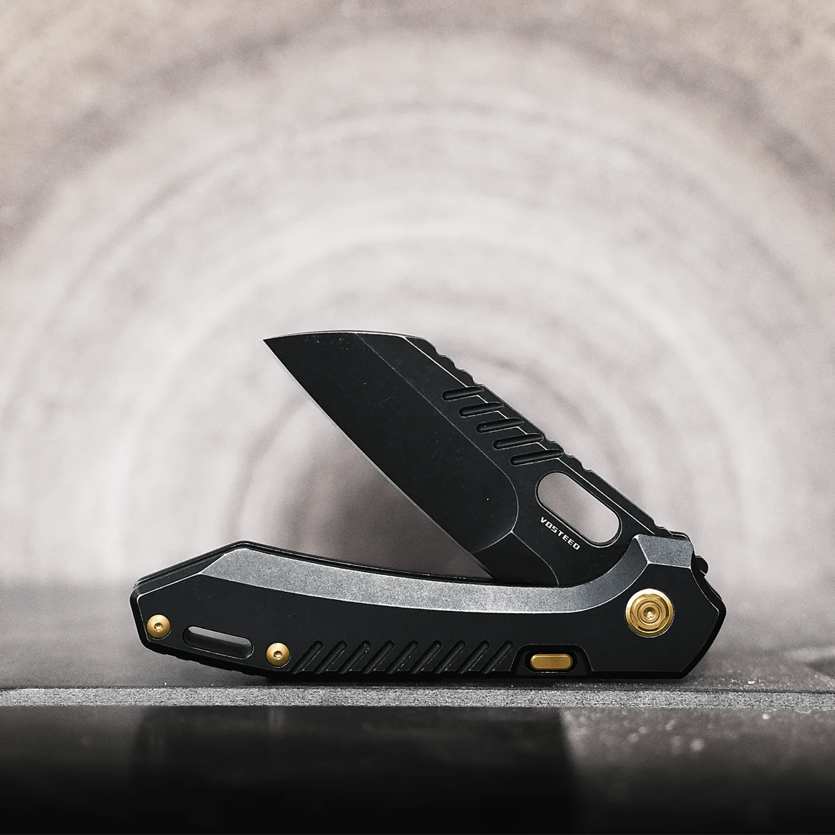RSKAOS - Top Liner Lock (3.3" M390 Sheepsfoot Blade & Titanium Handle) - MHET3 - Image 12