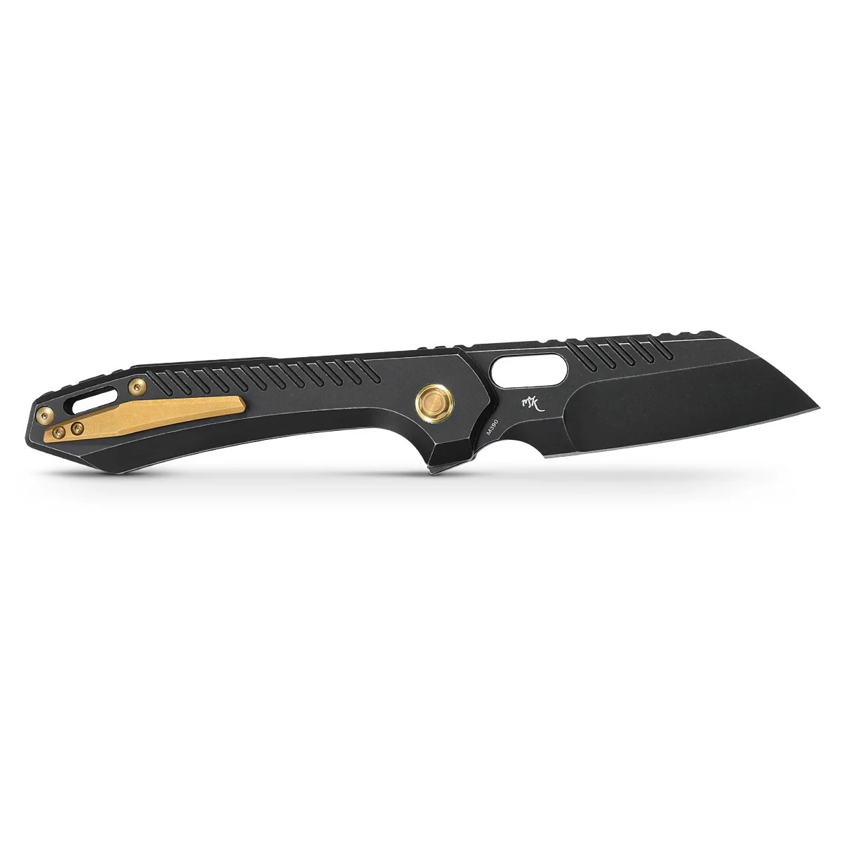 RSKAOS - Top Liner Lock (3.3" M390 Sheepsfoot Blade & Titanium Handle) - MHET3 - Image 3