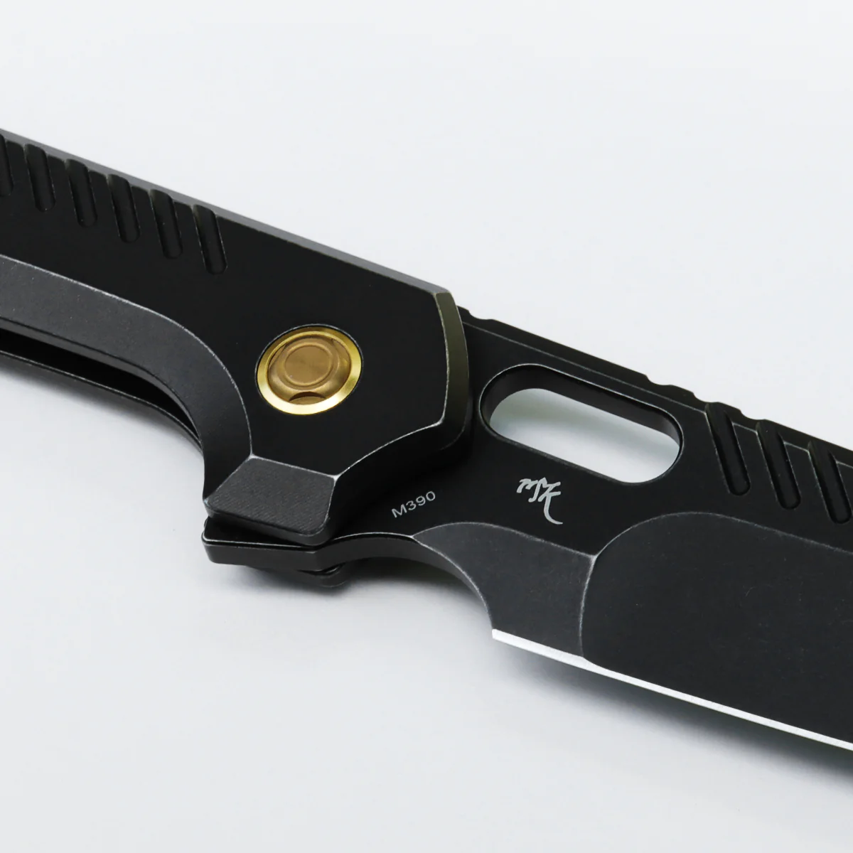 RSKAOS - Top Liner Lock (3.3" M390 Sheepsfoot Blade & Titanium Handle) - MHET3 - Image 7