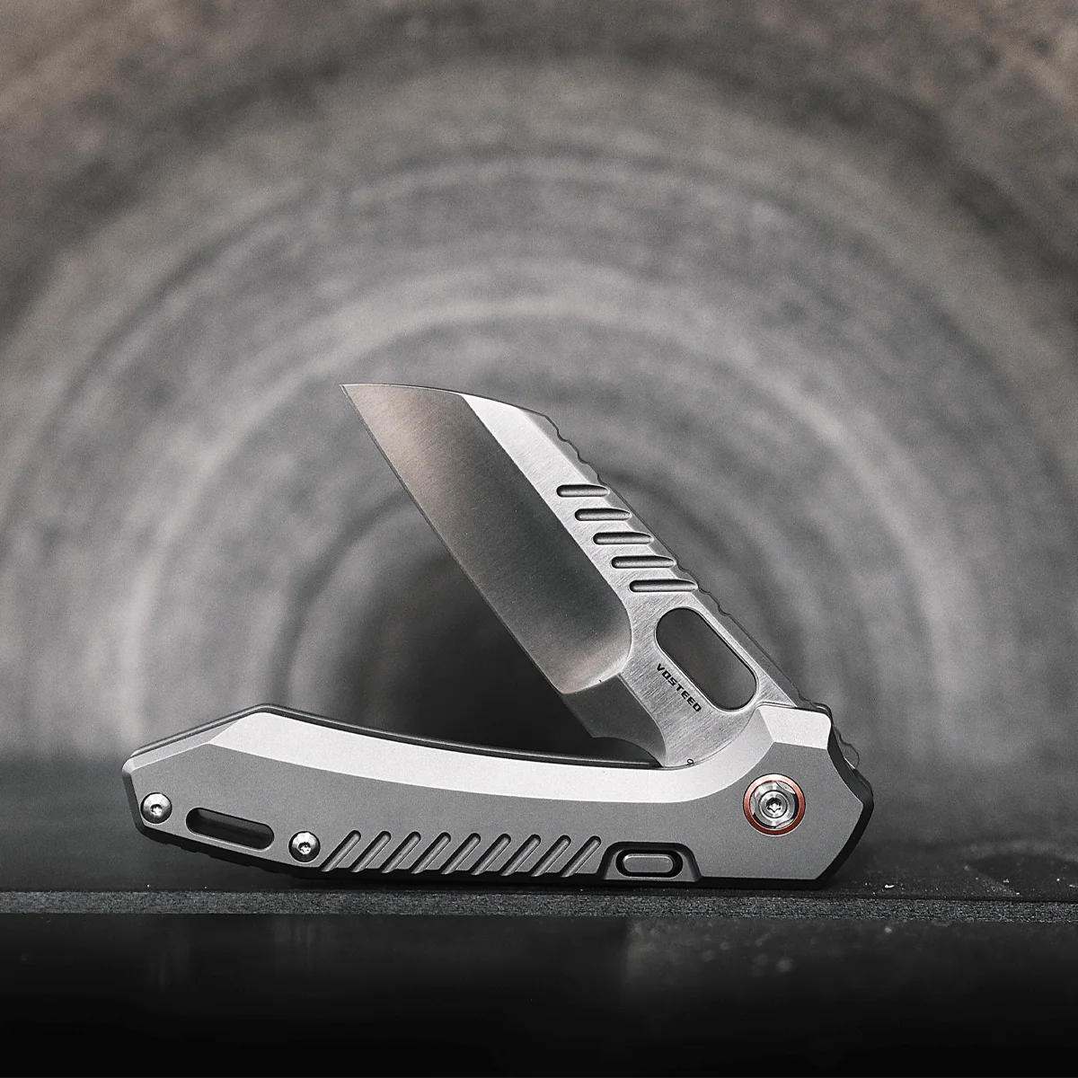 RSKAOS - Top Liner Lock (3.3" M390 Sheepsfoot Blade & Titanium Handle) - MHET4 - Image 10