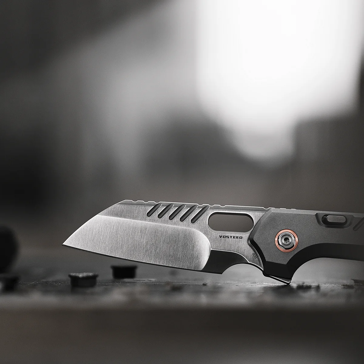 RSKAOS - Top Liner Lock (3.3" M390 Sheepsfoot Blade & Titanium Handle) - MHET4 - Image 12