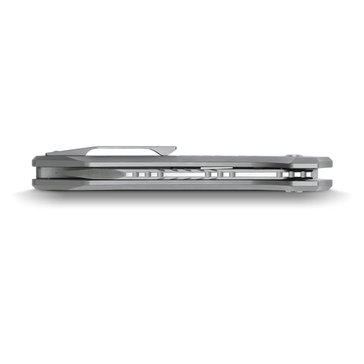 RSKAOS - Top Liner Lock (3.3" M390 Sheepsfoot Blade & Titanium Handle) - MHET4 - Image 4