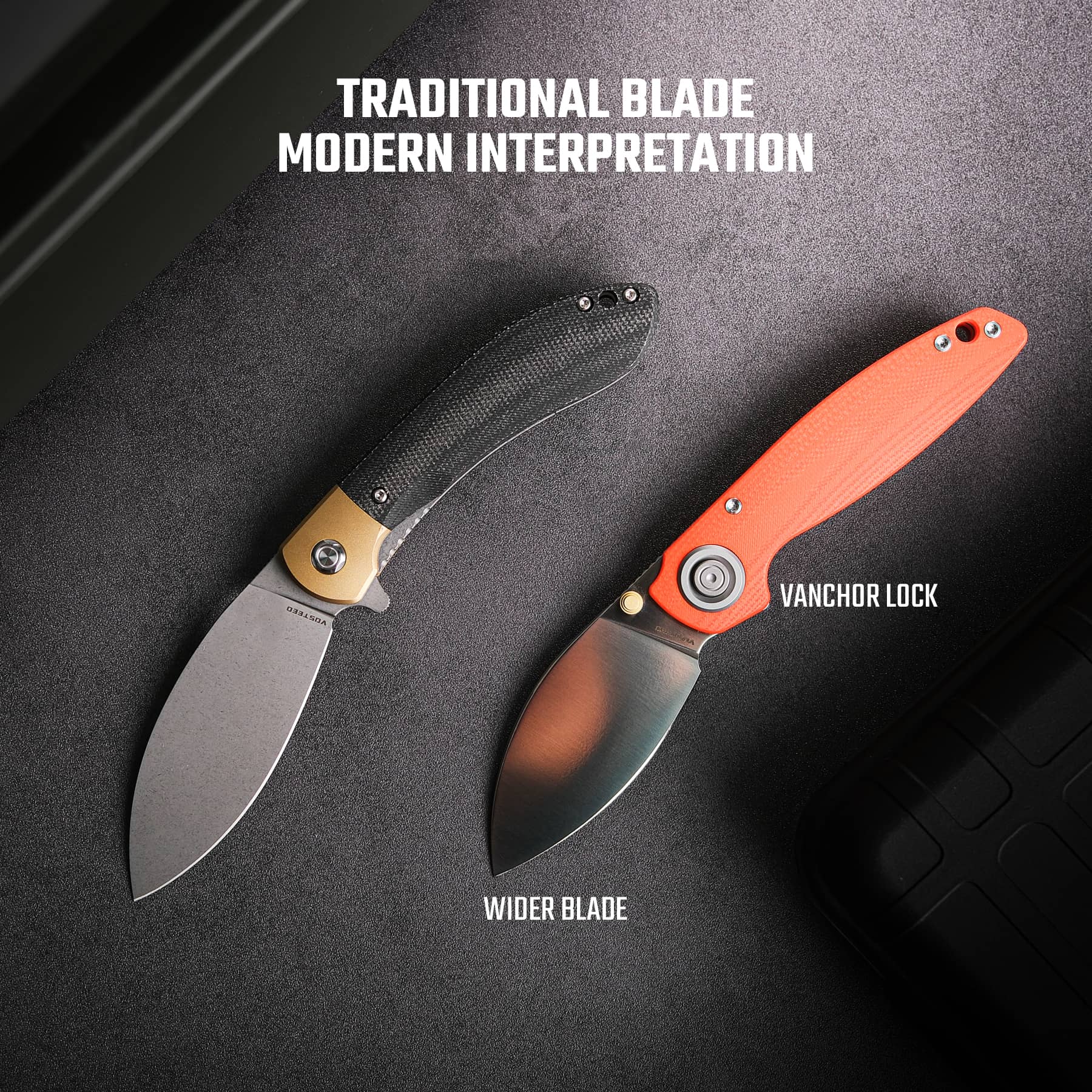 Shilin Cutter® - Vanchor Lock® (2.90" 154CM Blade & Norplex UltreX™ G10 Handle) - A2801 - Image 10