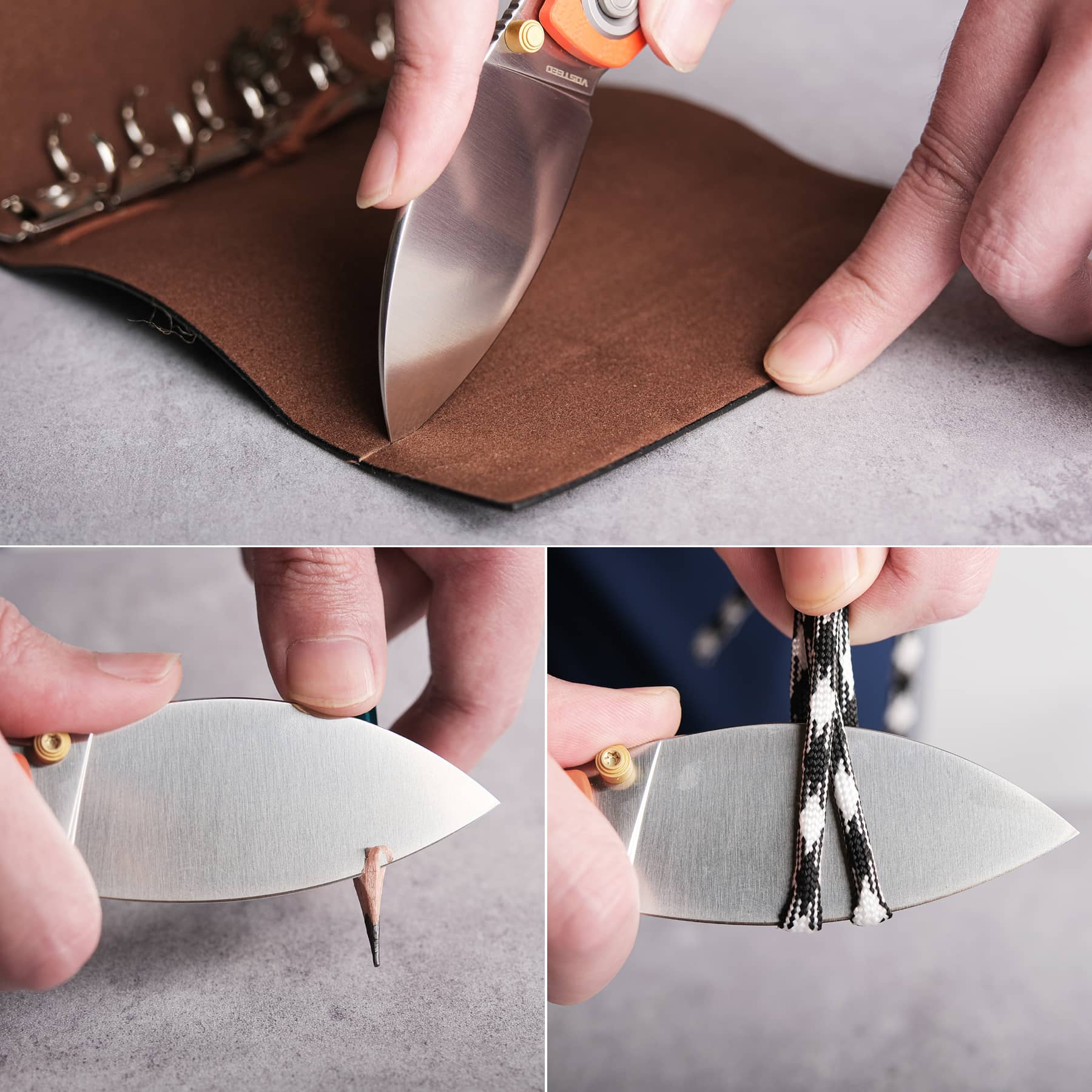 Shilin Cutter® - Vanchor Lock® (2.90" 154CM Blade & Norplex UltreX™ G10 Handle) - A2801 - Image 6