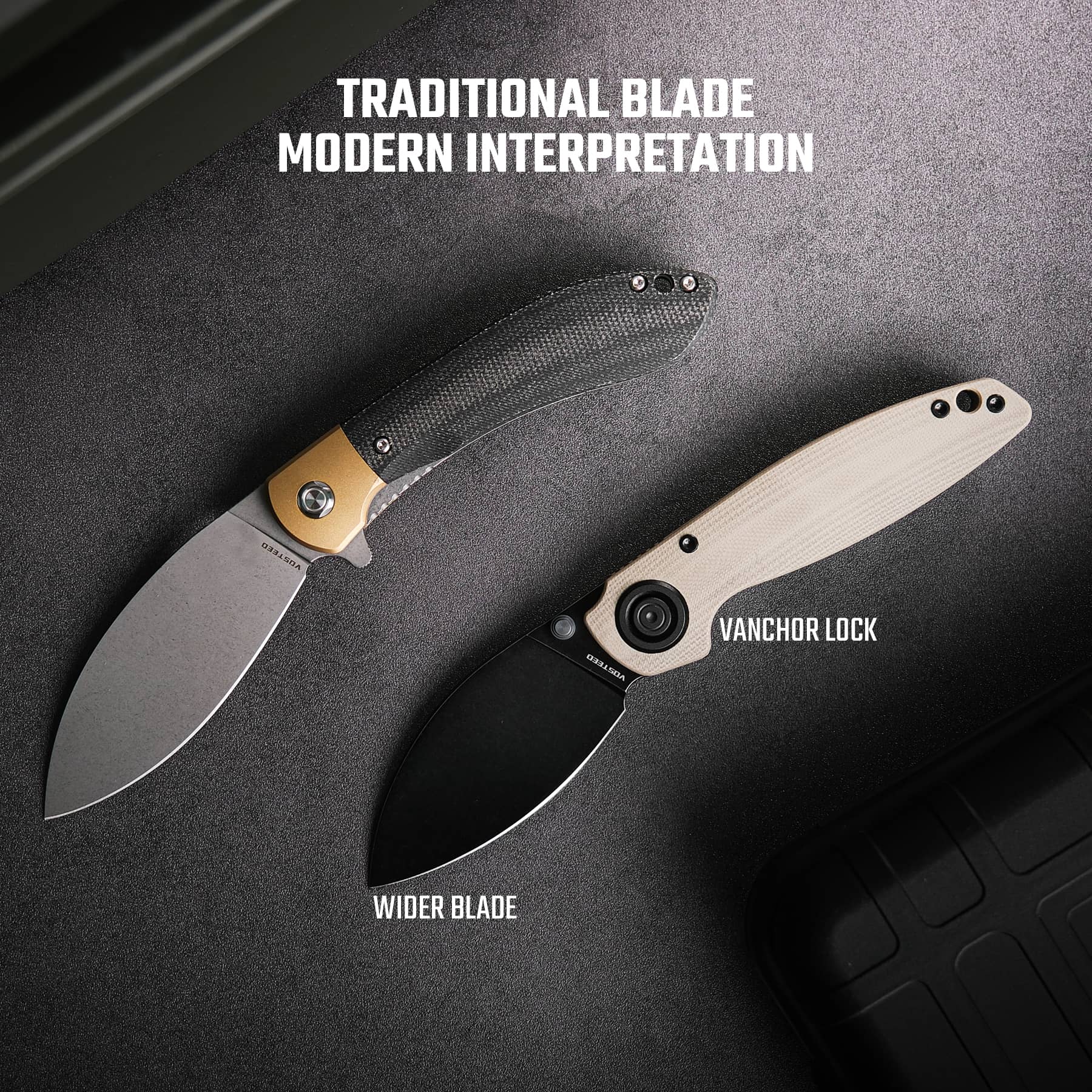 Shilin Cutter® - Vanchor Lock® (2.90" 154CM Blade & G10 Handle) - A2802 - Image 10