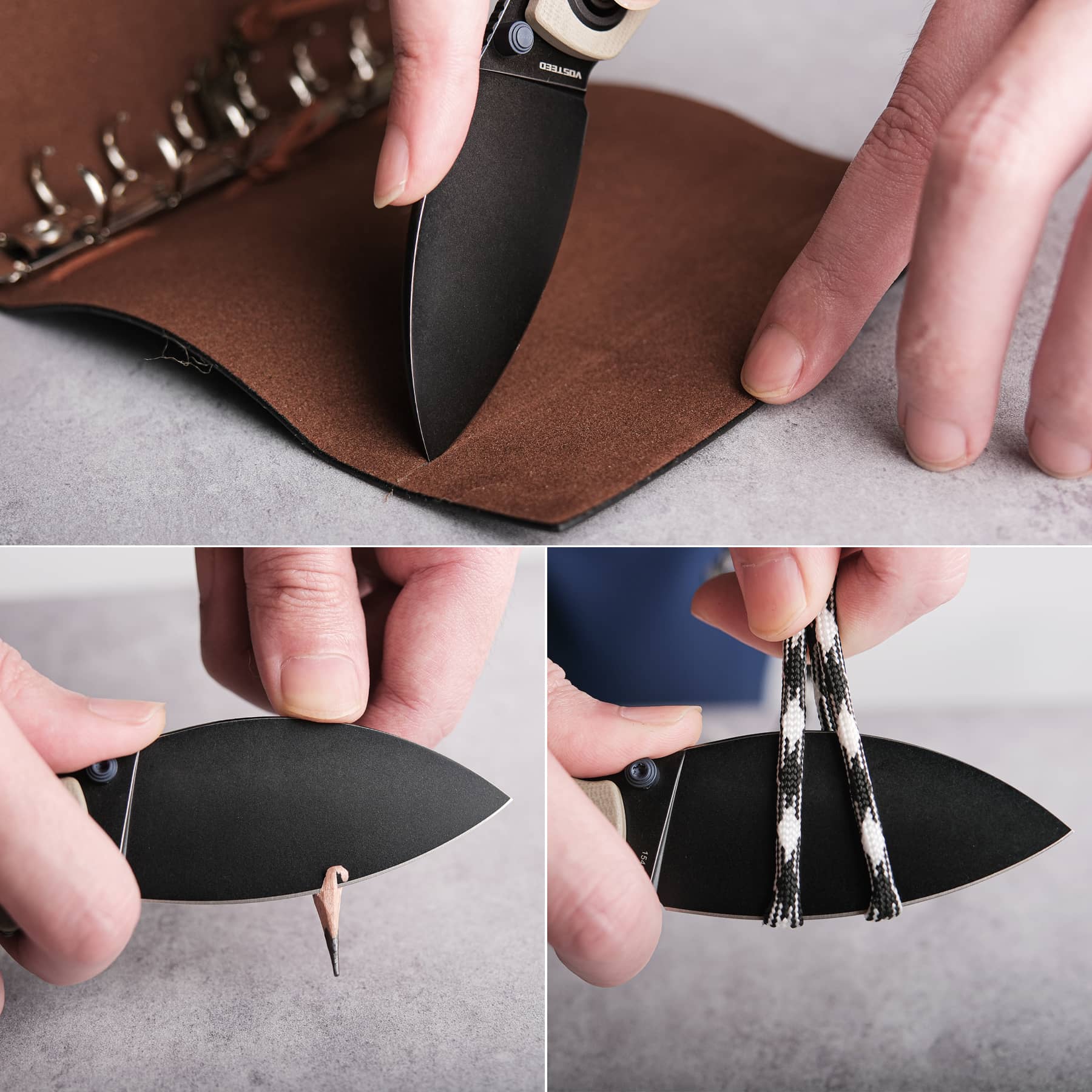 Shilin Cutter® - Vanchor Lock® (2.90" 154CM Blade & G10 Handle) - A2802 - Image 6