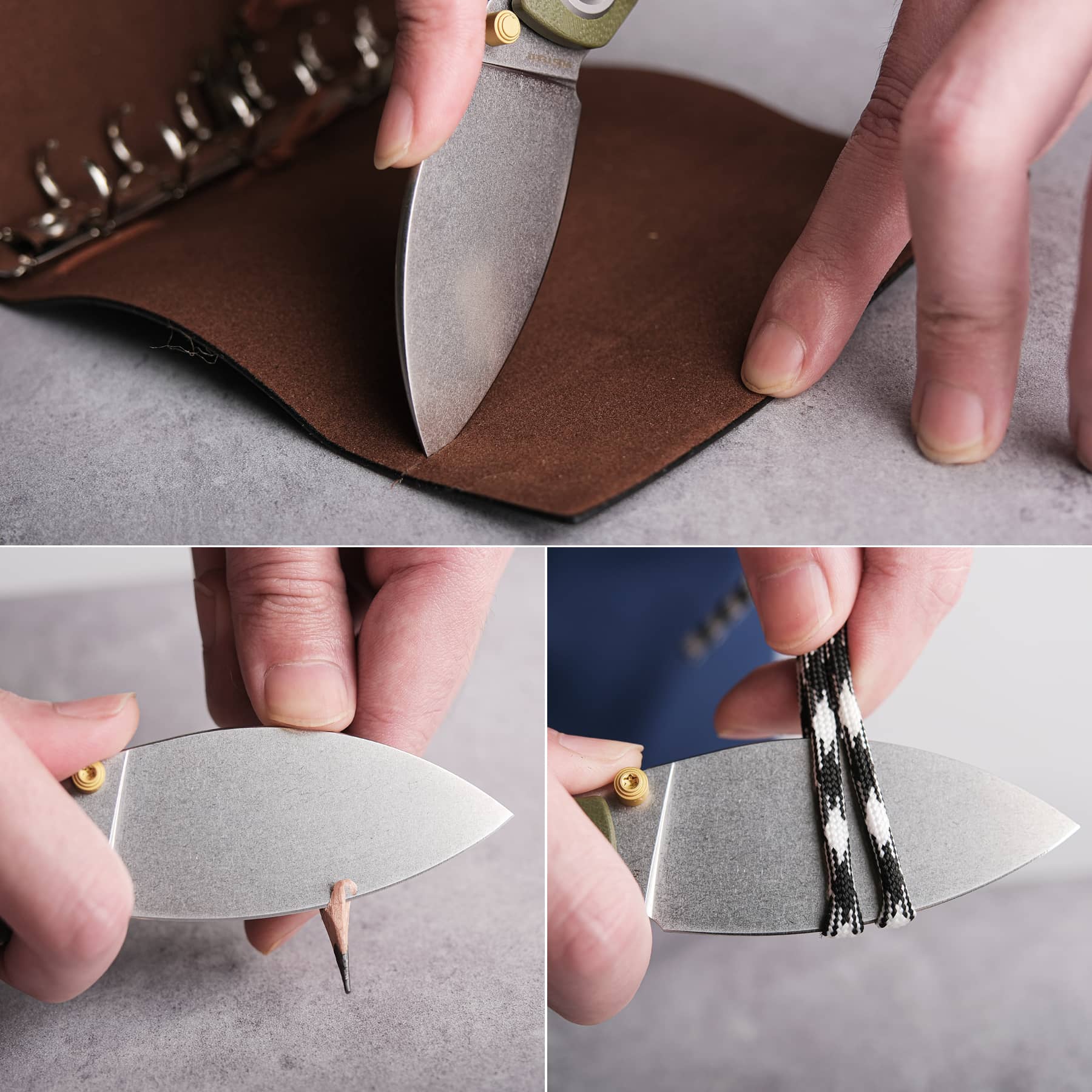 Shilin Cutter® - Vanchor Lock® (2.90" 154CM Blade & G10 Handle) - A2804 - Image 6