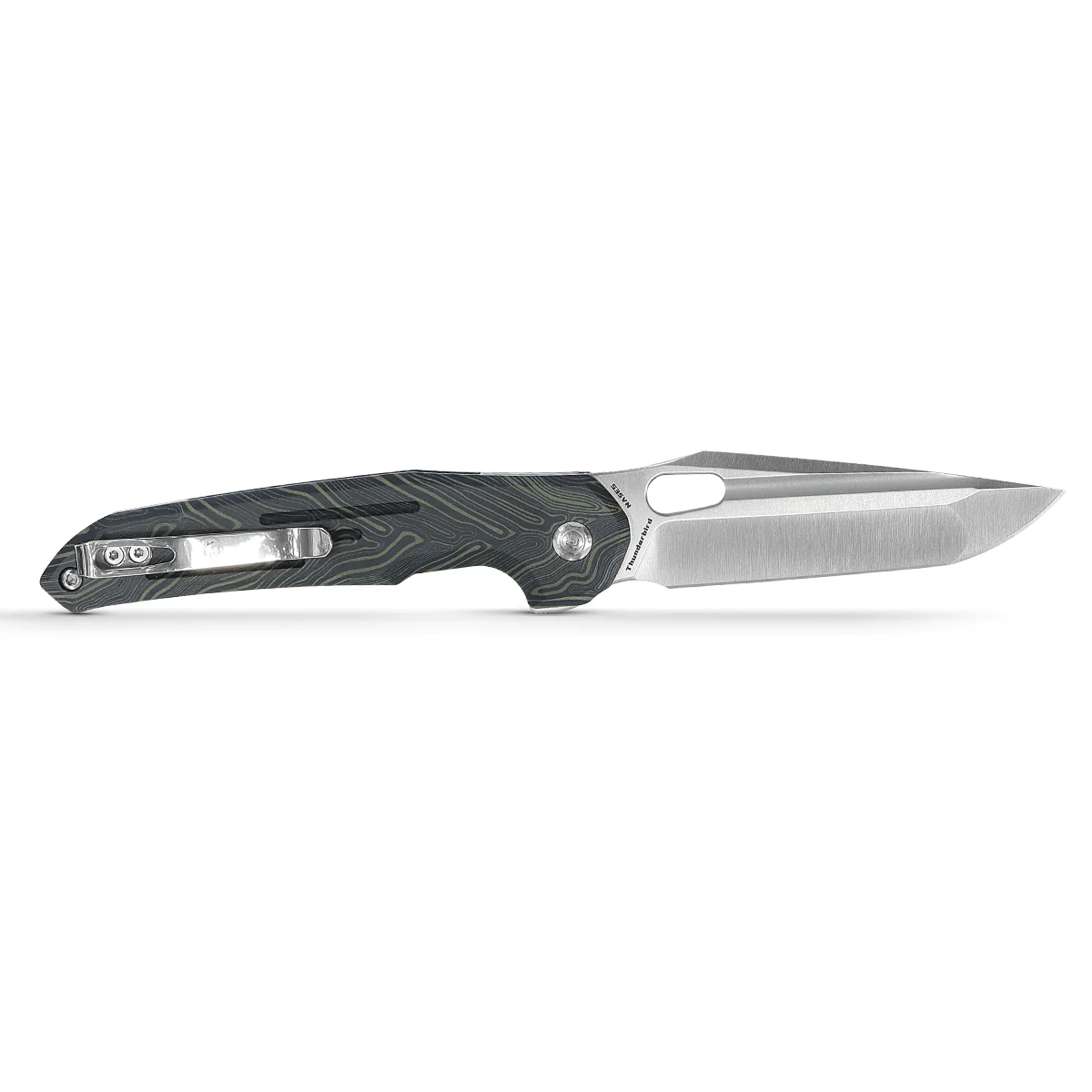 Thunderbird - Trek Lock Knife (3.48" S35VN Blade & Topo G10 Handle) - TB3SG3 - Image 3