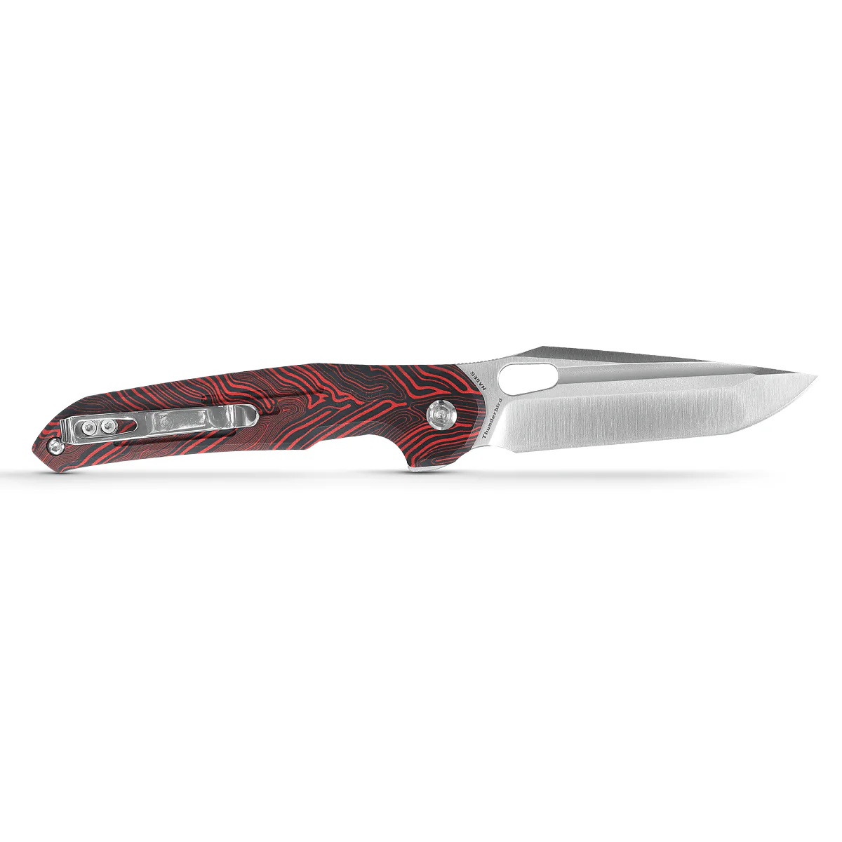 Thunderbird - Trek Lock Knife (3.48" S35VN Blade & Topo G10 Handle) - TB3SG1 - Image 3