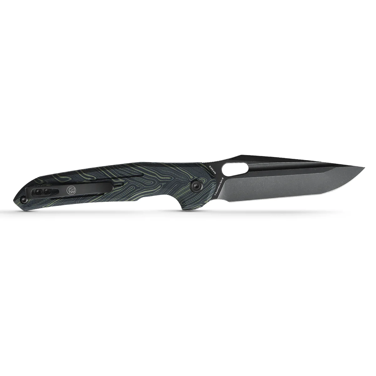 Thunderbird - Trek Lock Knife (3.48" S35VN Blade & Topo G10 Handle) - TB3SG2 - Image 3