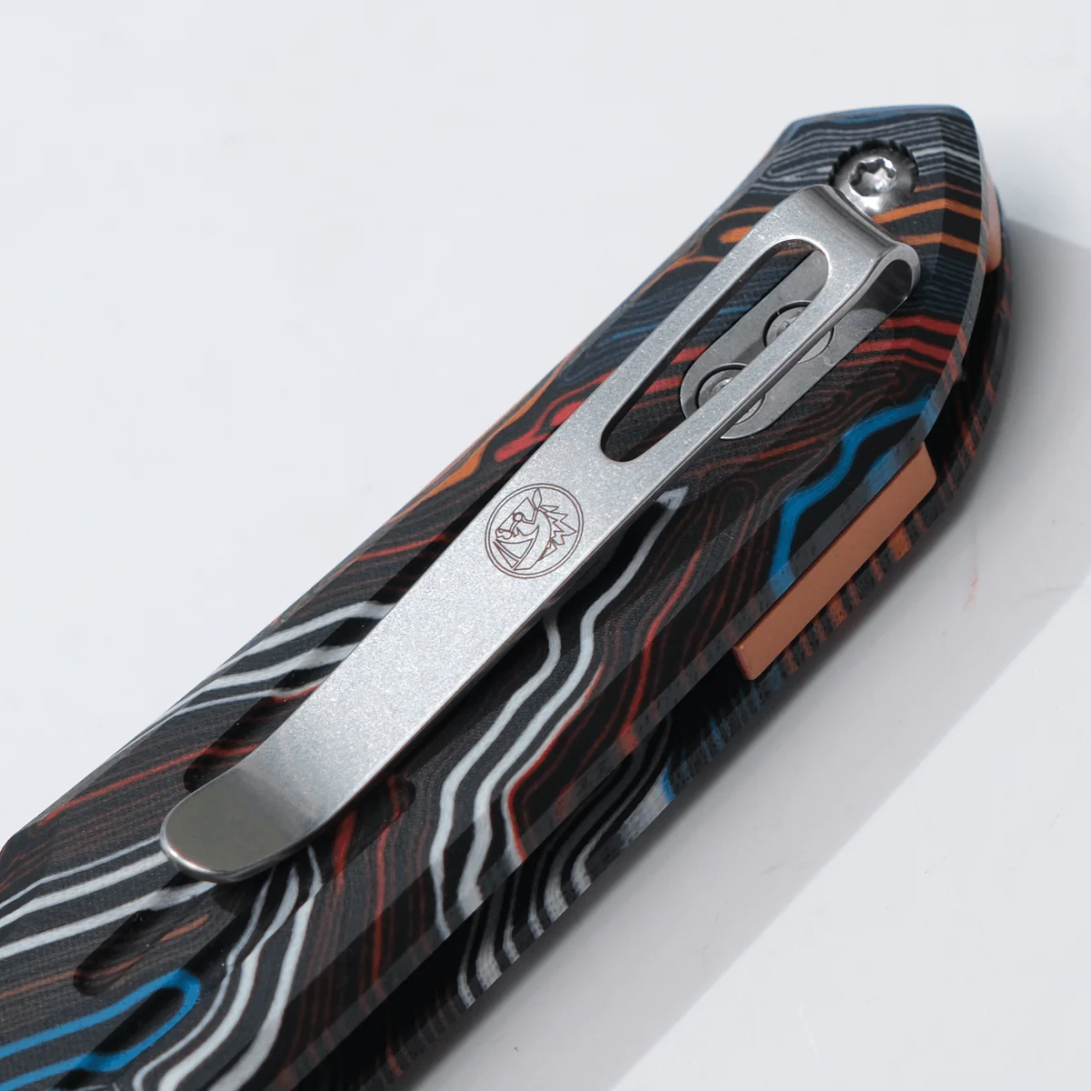 Thunderbird - Trek Lock Knife (3.25" M390 Blade & Topo G10 Handle) - A0308 - Image 10