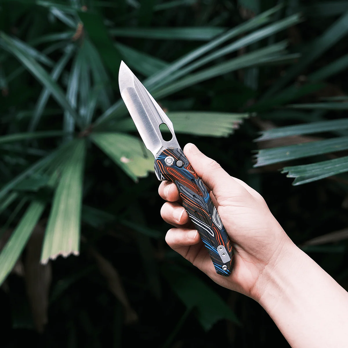 Thunderbird - Trek Lock Knife (3.25" M390 Blade & Topo G10 Handle) - A0308 - Image 7