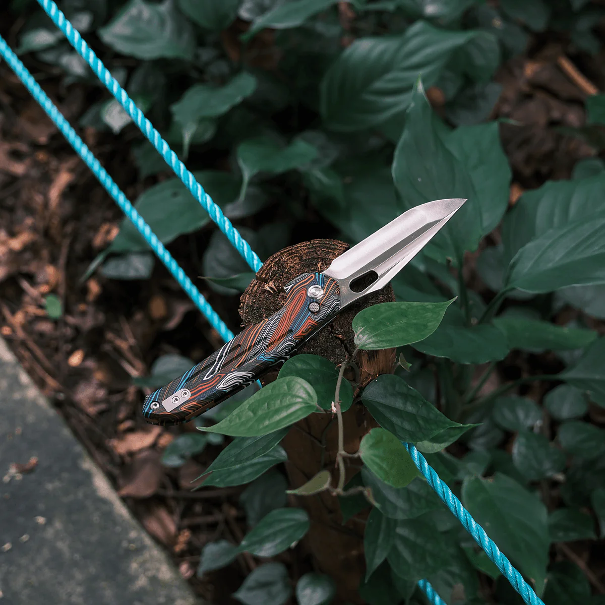 Thunderbird - Trek Lock Knife (3.25" M390 Blade & Topo G10 Handle) - A0308 - Image 8
