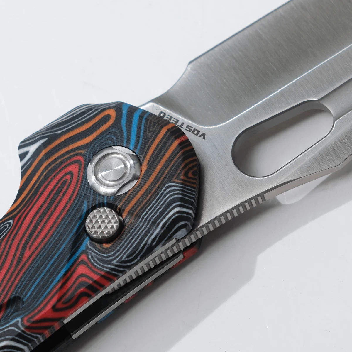 Thunderbird - Trek Lock Knife (3.25" M390 Blade & Topo G10 Handle) - A0308 - Image 9