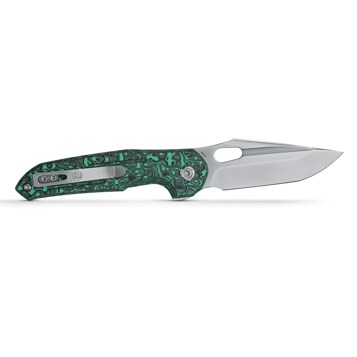 Thunderbird - Trek Lock Knife (2.98" M390 Blade & Cloud Carbon Fiber Handle) - A0311 - Image 3