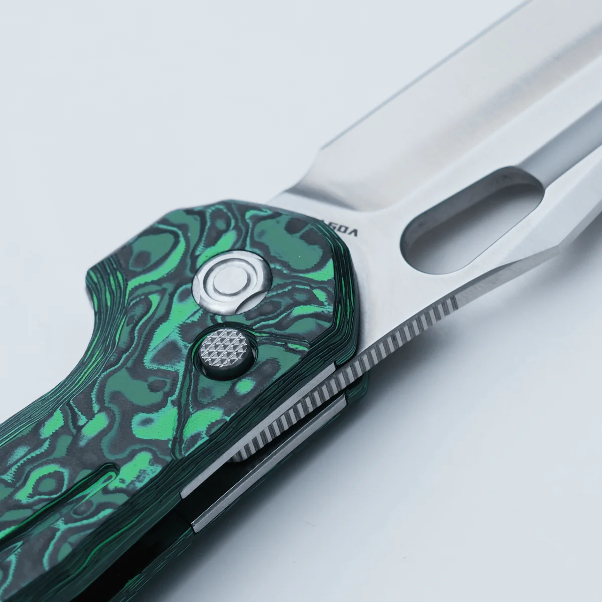 Thunderbird - Trek Lock Knife (2.98" M390 Blade & Cloud Carbon Fiber Handle) - A0311 - Image 9