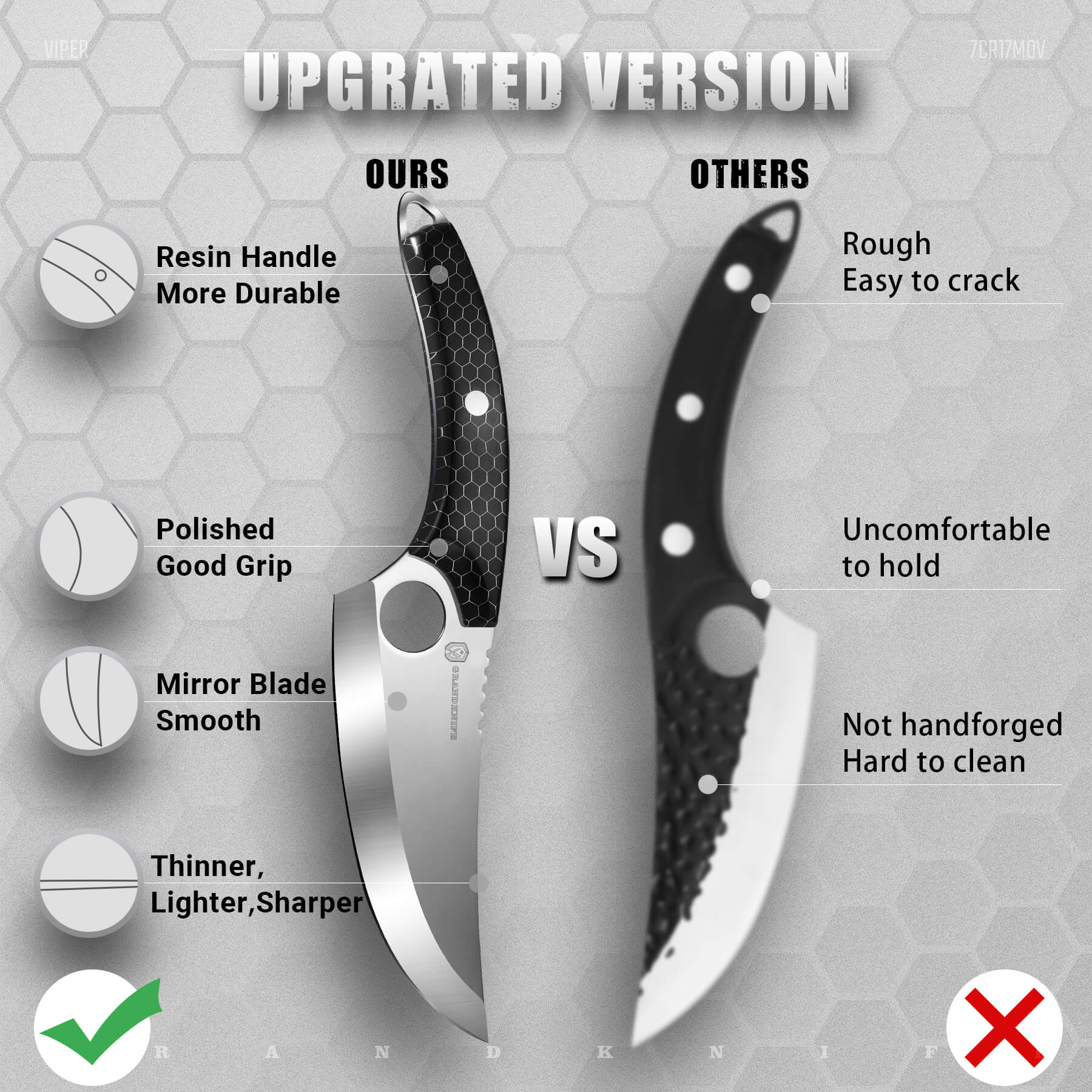 Viper Boning Knife 6" - Image 11
