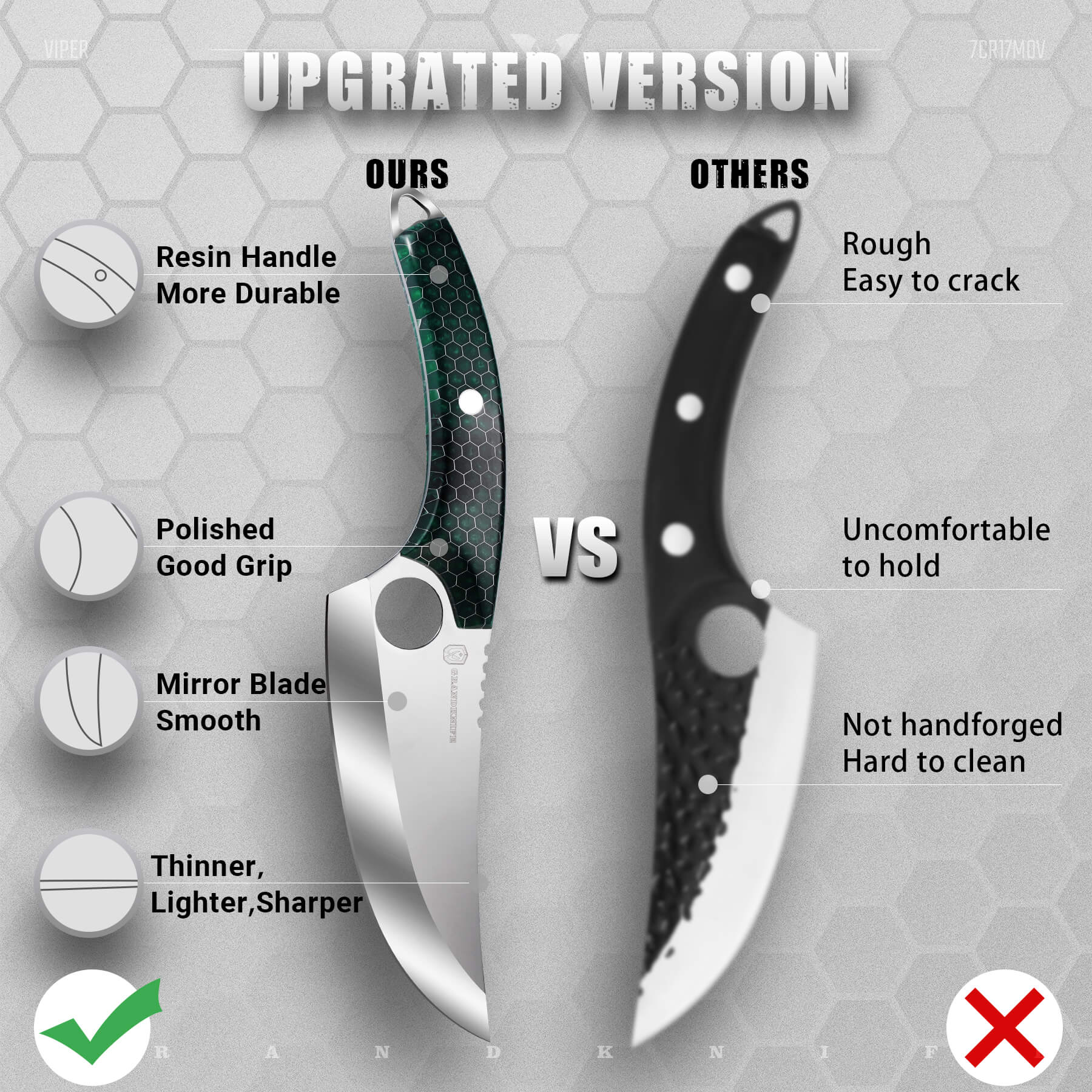 Viper Boning Knife 6" - Image 4