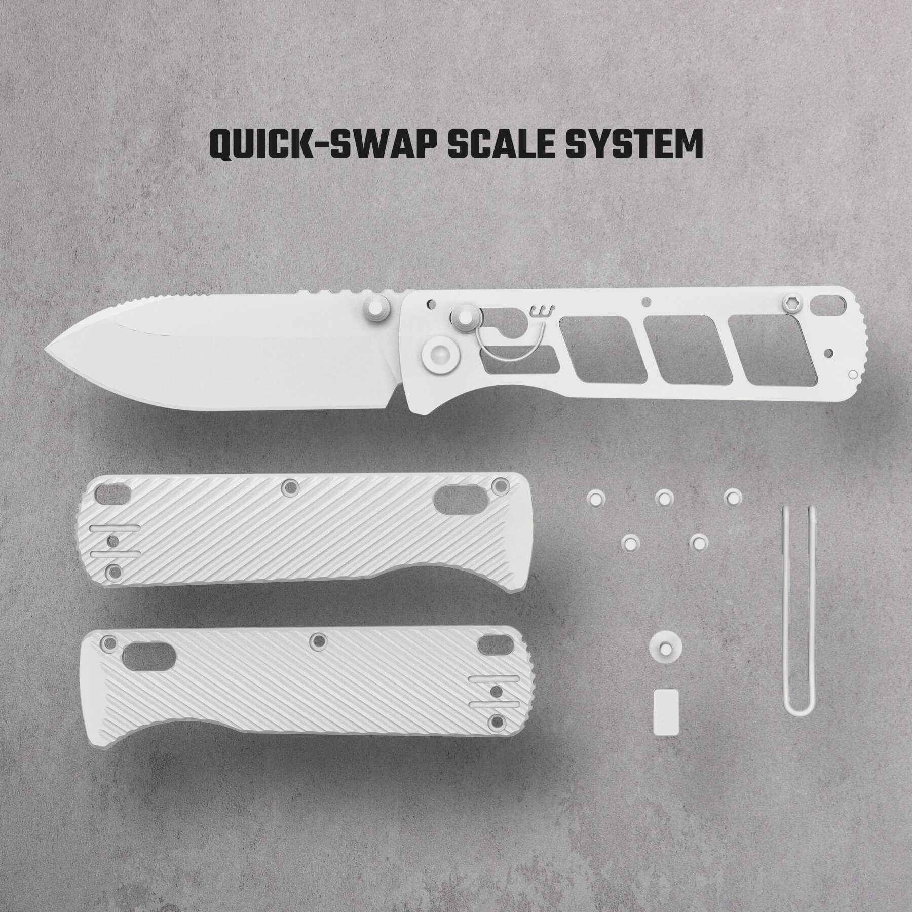 Vombat - Crossbar Lock (2.92" M390 Blade & Aluminum Handle) - A4101 - Image 4