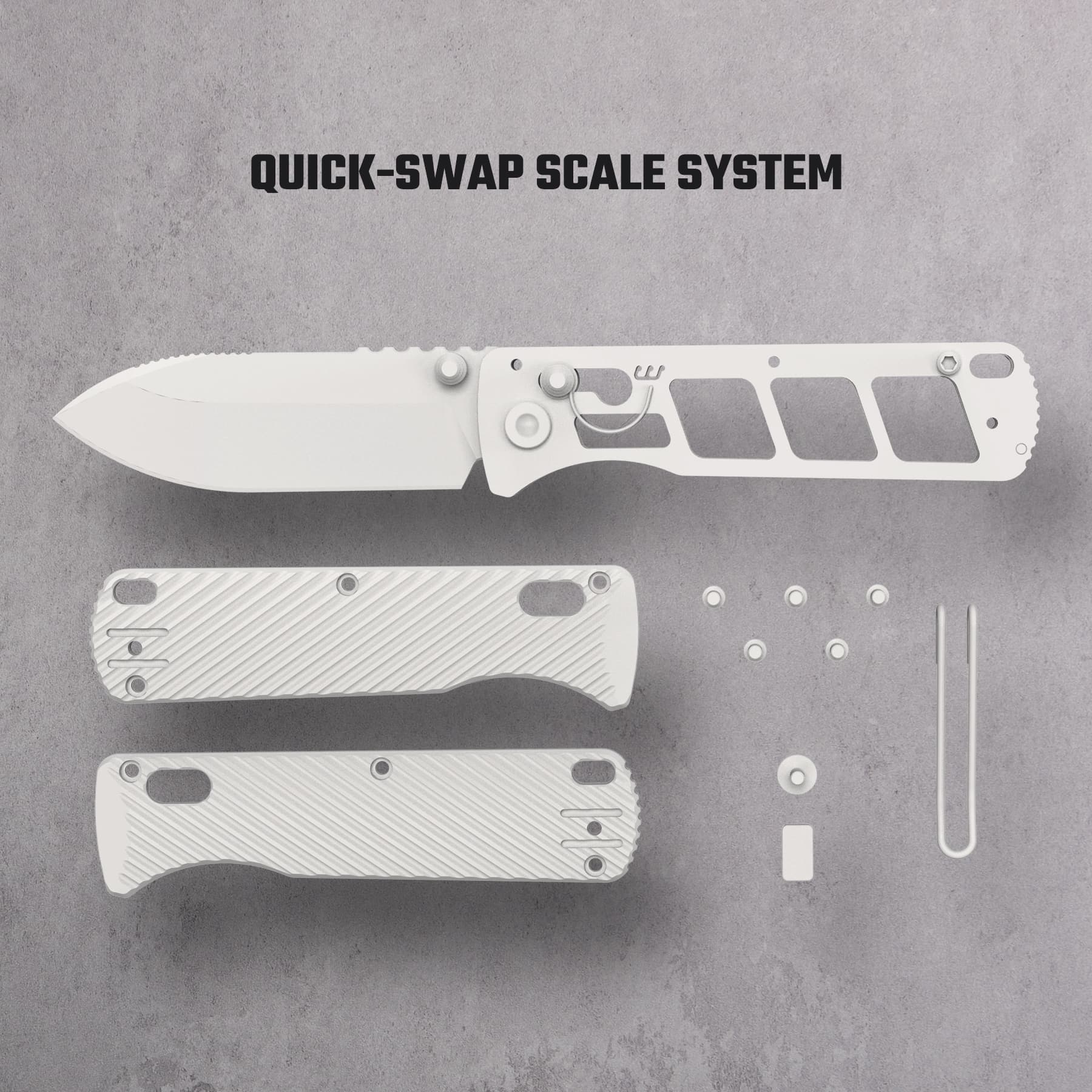 Vombat - Crossbar Lock (2.92" M390 Blade & Aluminum Handle) - A4105 - Image 4